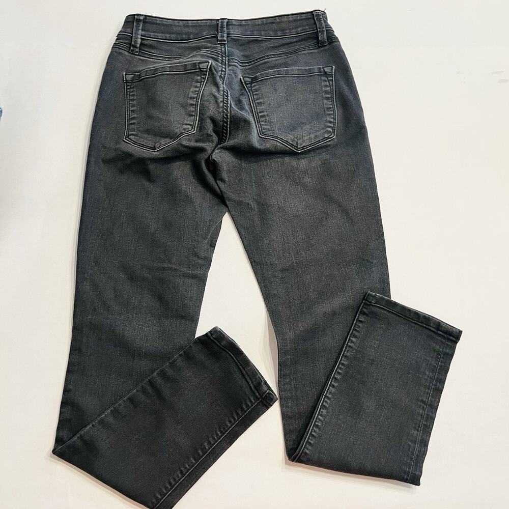 LOFT Women’s Curvy Skinny Jeans Black size 25/0 - Picture 2 of 5